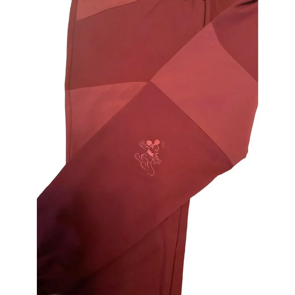 NWOT Figs Limited Edition Disney Cargo Scrub Pants In Burgundy RARE Men’s Medium